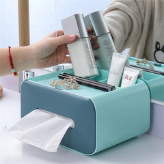 Creative Tissue Box and Remote Control Organizer
