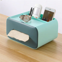 Creative Tissue Box and Remote Control Organizer