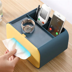 Creative Tissue Box and Remote Control Organizer