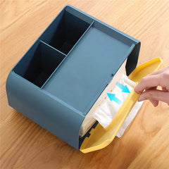 Creative Tissue Box and Remote Control Organizer