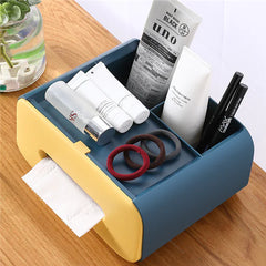 Creative Tissue Box and Remote Control Organizer
