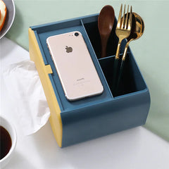 Creative Tissue Box and Remote Control Organizer